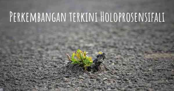 Perkembangan terkini Holoprosensifali