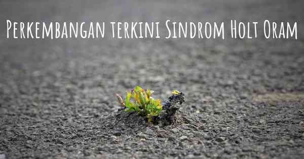 Perkembangan terkini Sindrom Holt Oram