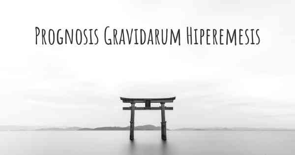 Prognosis Gravidarum Hiperemesis