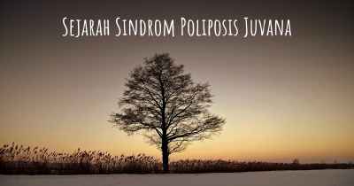 Sejarah Sindrom Poliposis Juvana