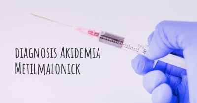 diagnosis Akidemia Metilmalonick