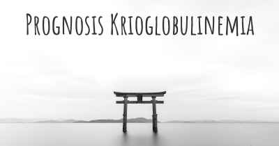 Prognosis Krioglobulinemia