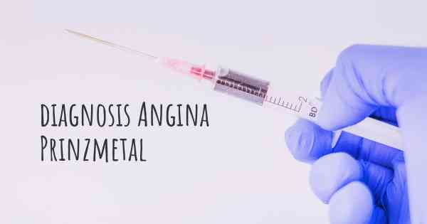 diagnosis Angina Prinzmetal