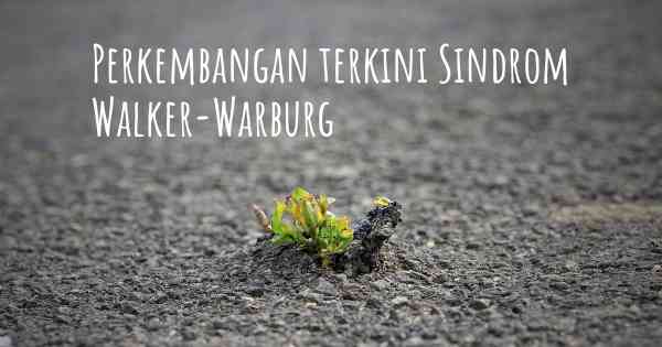 Perkembangan terkini Sindrom Walker-Warburg