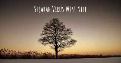Sejarah Virus West Nile