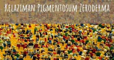 Kelaziman Pigmentosum Zeroderma