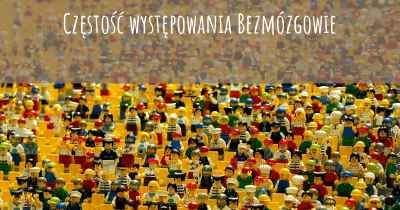 Częstość występowania Bezmózgowie