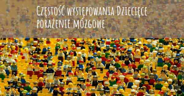 Częstość występowania Dziecięce porażenie mózgowe