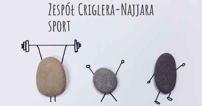 Zespół Criglera-Najjara sport