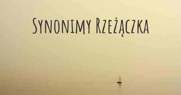 Synonimy Rzeżączka