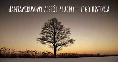 Hantawirusowy zespół płucny - Jego historia