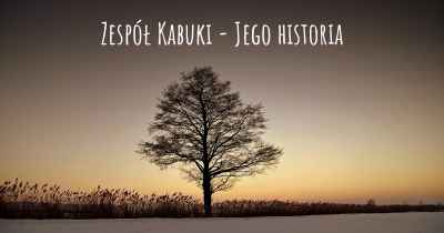 Zespół Kabuki - Jego historia