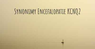 Synonimy Encefalopatie KCNQ2