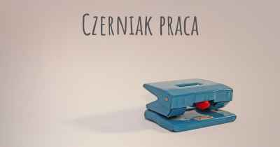 Czerniak praca