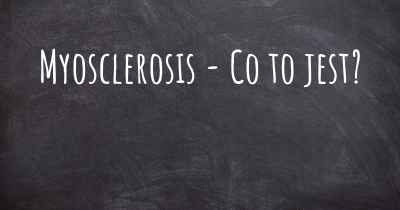 Myosclerosis - Co to jest?