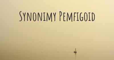 Synonimy Pemfigoid