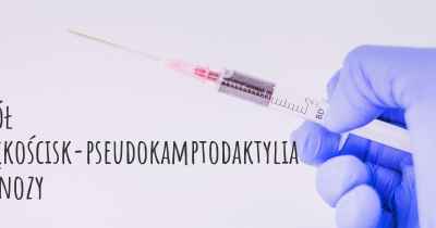 Zespół szczękościsk-pseudokamptodaktylia diagnozy