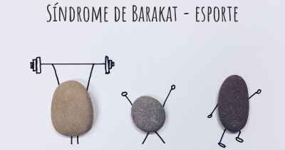 Síndrome de Barakat - esporte
