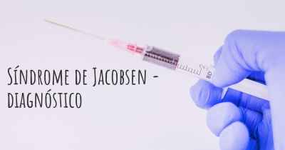 Síndrome de Jacobsen - diagnóstico