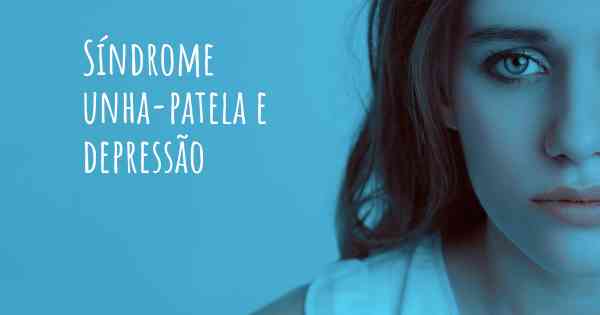 Síndrome unha-patela e depressão