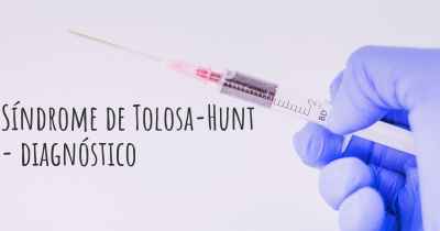 Síndrome de Tolosa-Hunt - diagnóstico