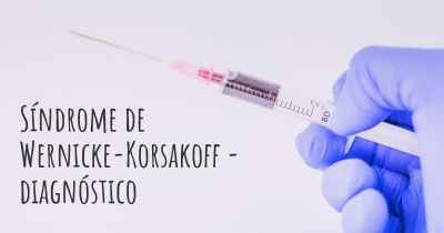 Síndrome de Wernicke-Korsakoff - diagnóstico