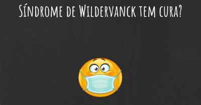 Síndrome de Wildervanck tem cura?