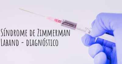 Síndrome de Zimmerman Laband - diagnóstico