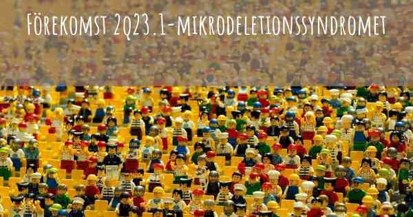 Förekomst 2q23.1-mikrodeletionssyndromet