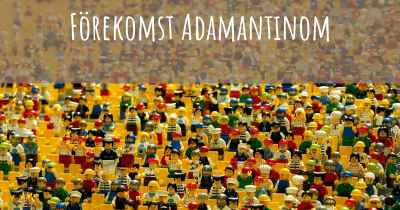 Förekomst Adamantinom