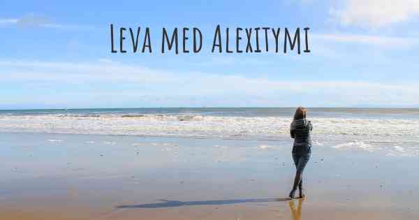 Leva med Alexitymi