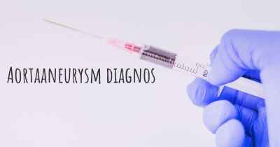Aortaaneurysm diagnos