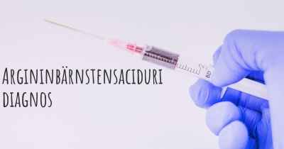 Argininbärnstensaciduri diagnos