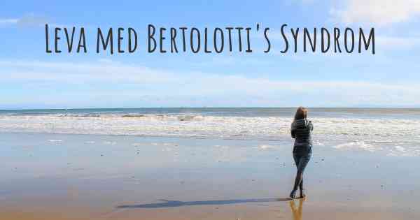 Leva med Bertolotti's Syndrom