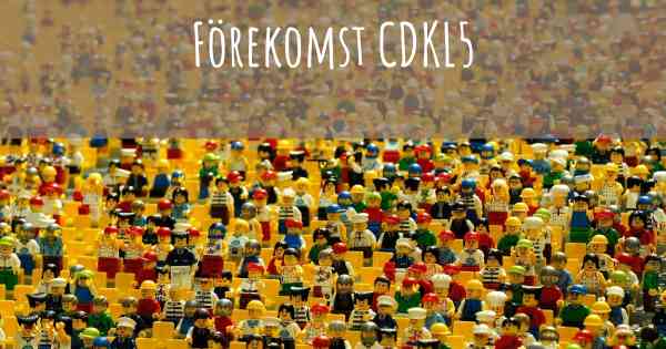 Förekomst CDKL5
