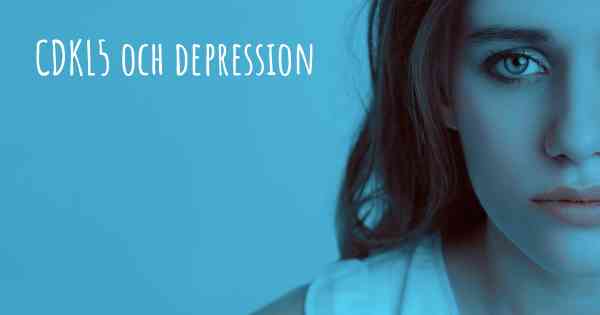 CDKL5 och depression