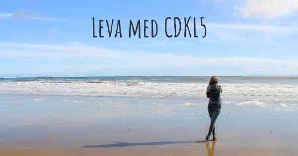 Leva med CDKL5