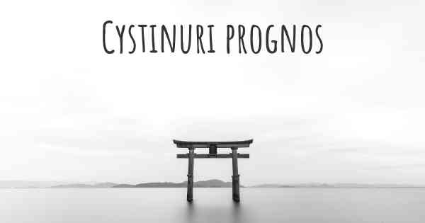 Cystinuri prognos