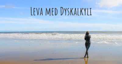 Leva med Dyskalkyli
