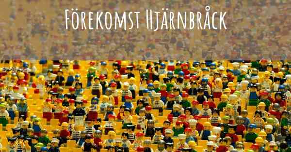 Förekomst Hjärnbråck