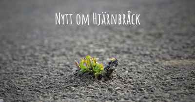 Nytt om Hjärnbråck