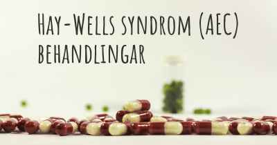 Hay-Wells syndrom (AEC) behandlingar