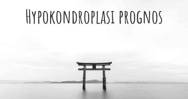 Hypokondroplasi prognos