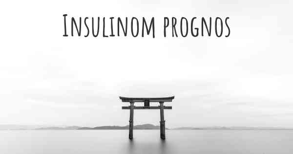 Insulinom prognos