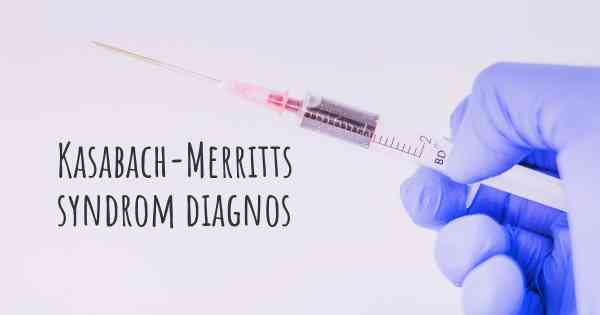 Kasabach-Merritts syndrom diagnos