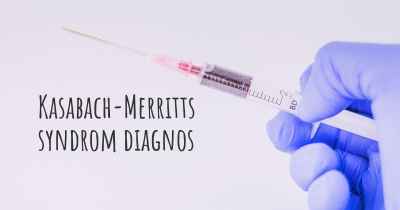 Kasabach-Merritts syndrom diagnos