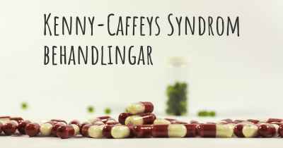 Kenny-Caffeys Syndrom behandlingar