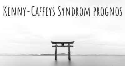 Kenny-Caffeys Syndrom prognos