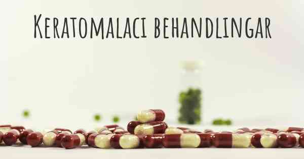 Keratomalaci behandlingar