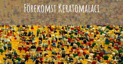 Förekomst Keratomalaci